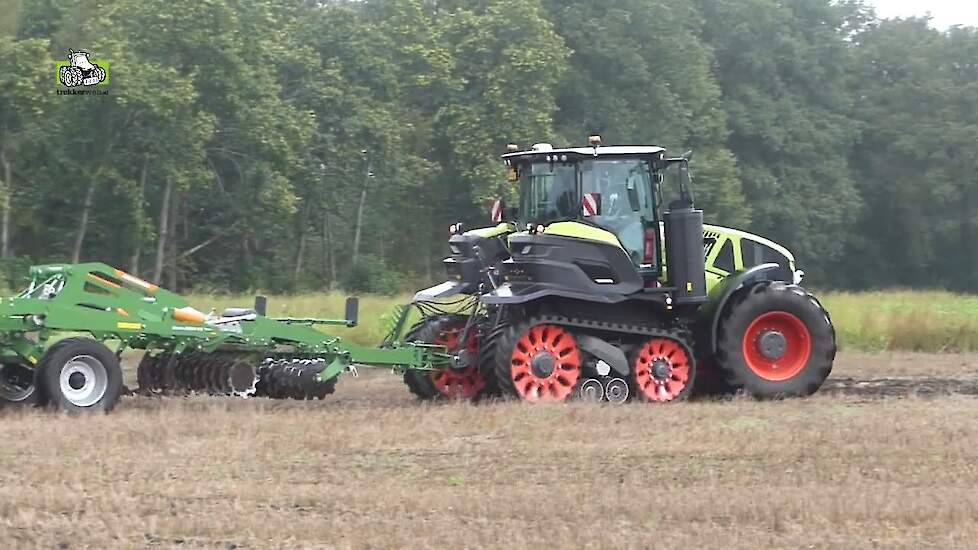 Testdrive Claas Axion 930 Terra Trac tijdens de Amazone-velddag