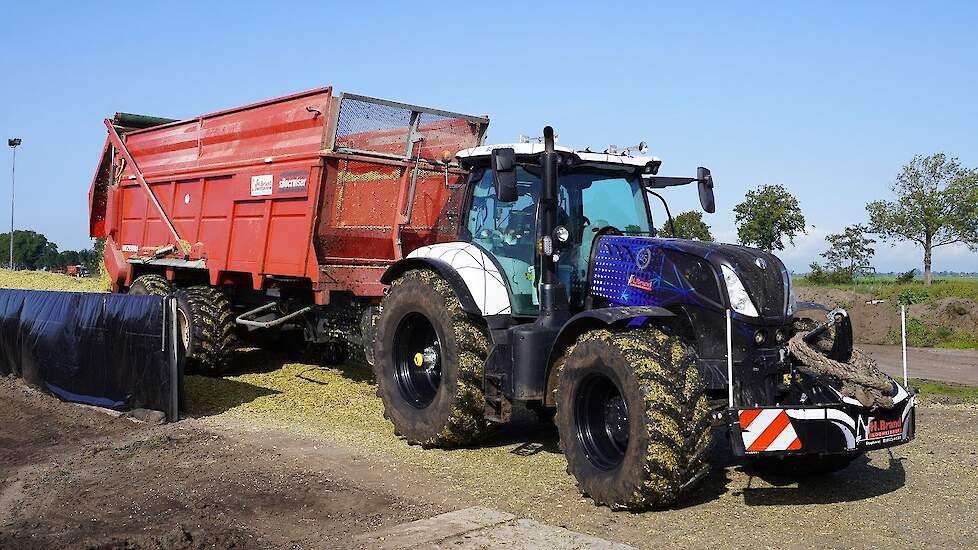 Maïs 2023 | Krone BigX 500 + New Holland T7.270 Blue Vibe | H.Brand Staphorst | Maïs hakselen