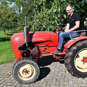 De liefde voor Porsche is begonnen met deze Junior. Wouter kocht hem toen hij net zestien was geworden.