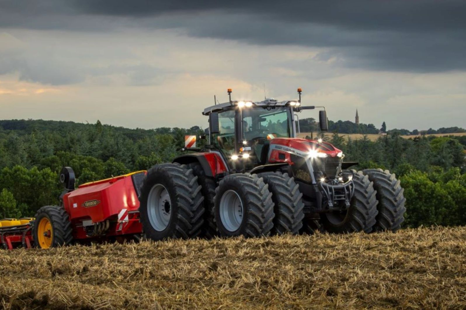 Massey Ferguson › De nieuwe Massey Ferguson 9S Trekkerweb.nl