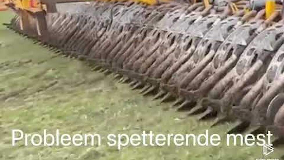 Compleet nieuw 'Jet-systeem' verdeler voor zodebemesters