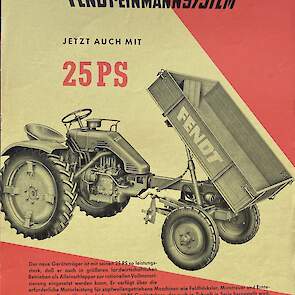 Wim heeft een grote verzameling folders en instructiemateriaal van trekkers en landbouwwerktuigen waaronder ook van de Fendt 225GT.