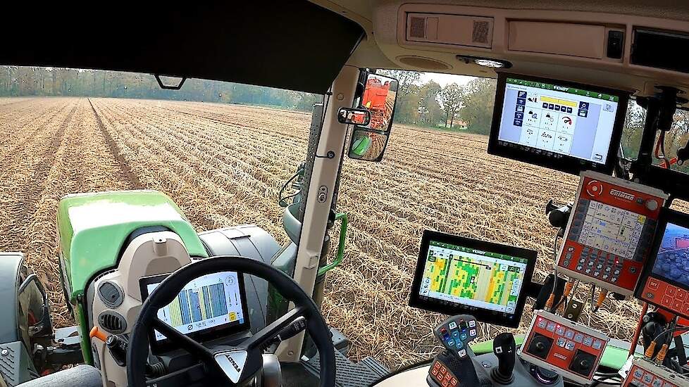 Fendt 724 Gen 6 FendtONE is precisielandbouw: plaatsspecifieke opbrengstmeting