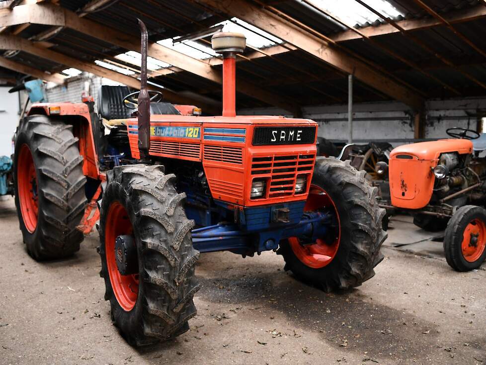 De Buffalo 120 is Martins laatste aanwinst. Hij kocht hem in België.