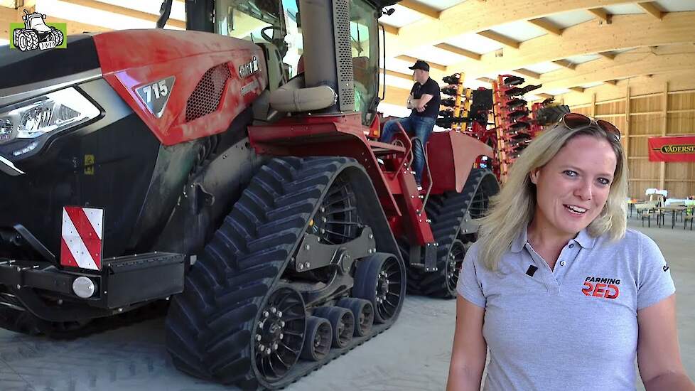 New Case-IH Quadtrac 715 in actie in Oostenrijk