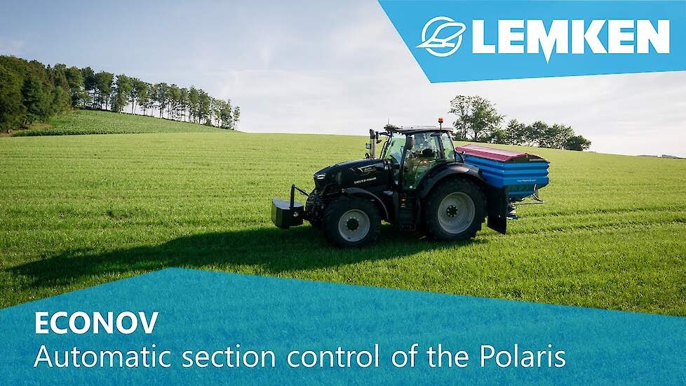 Econov - Automatic section control of the Polaris