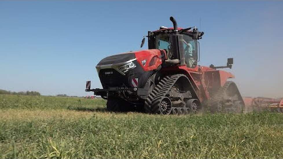 New Case-IH Quadtrac 715 in actie in Oostenrijk