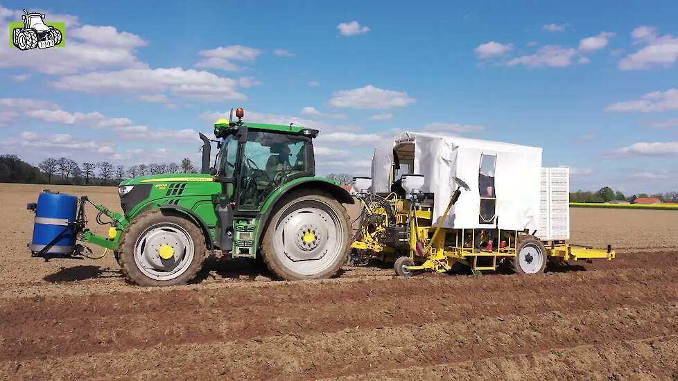 Aardappelen poten met de Ropa Gecko