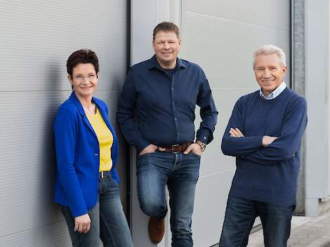 Johann Veurink, Heiner Bosmann, Gitti Veurink-Bosmann