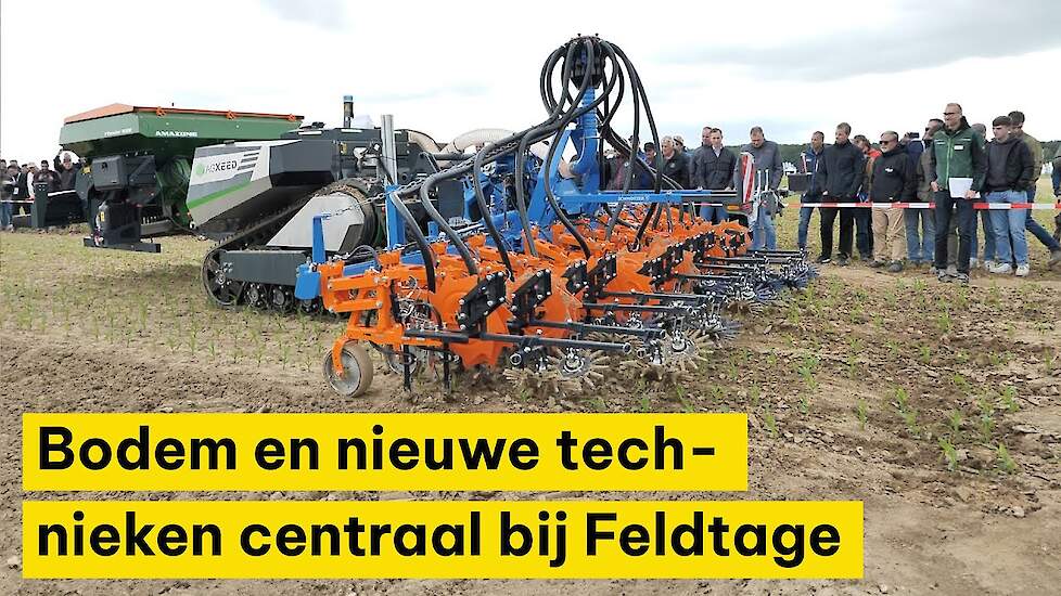 Bodem en nieuwe technieken centraal bij Feldtage