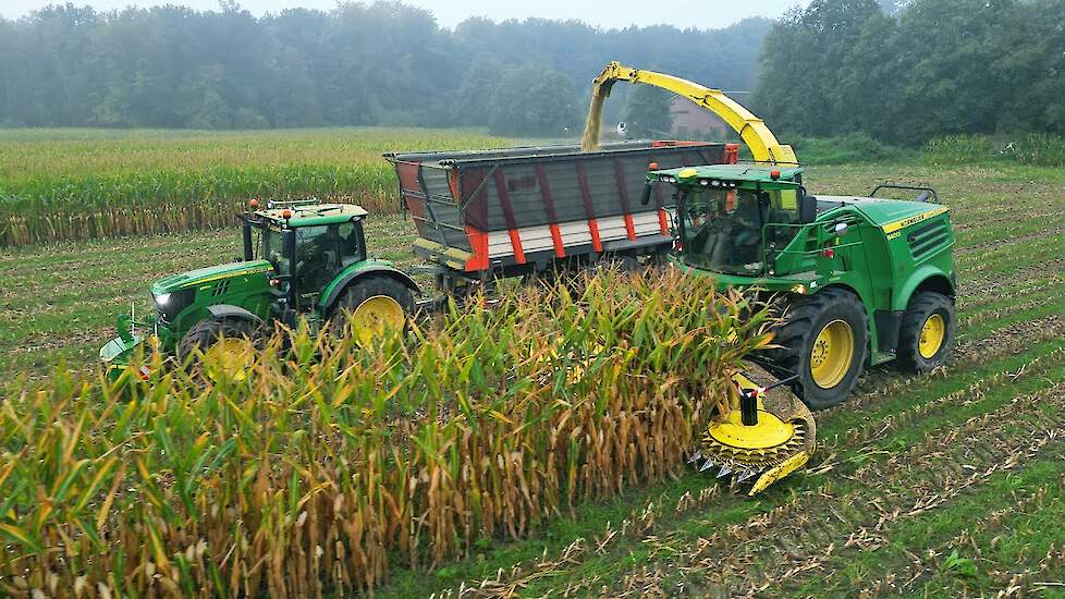 Mais Silage 2024 | John Deere 8400i | Hofmeijer