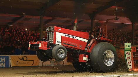 Gerco van Mourik had met de Freek een onstuimige run in de 3,6 ton Supersport. Hij kwam dan ook wat meters tekort voor een plek in de finale.