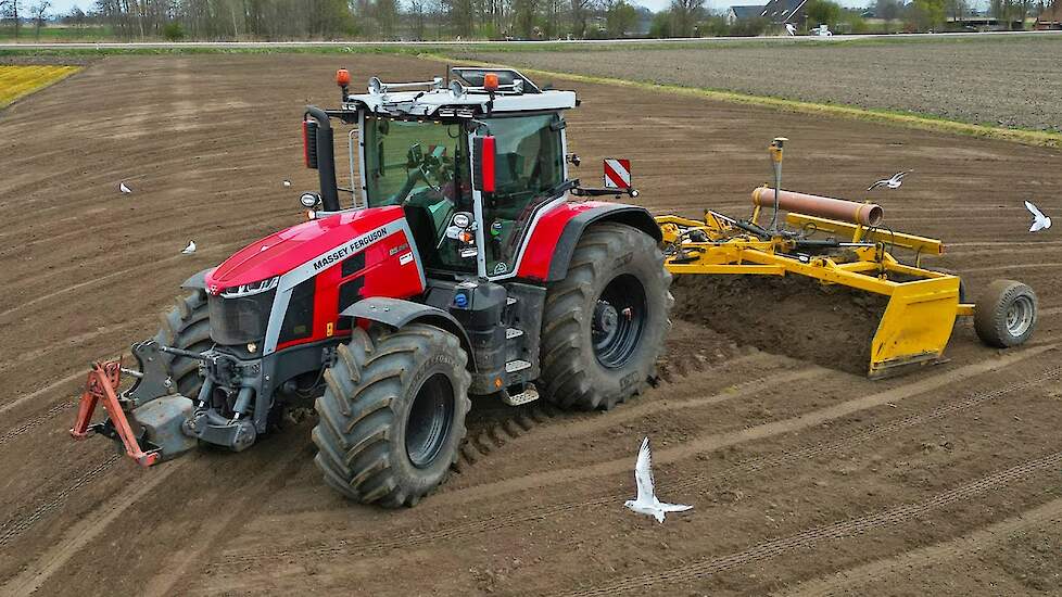Land Leveling | Massey Ferguson 8S.265 | Hoekstra | 2025