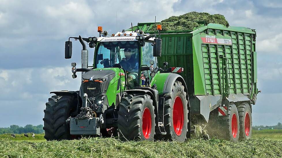 Gras Oprapen | Fendt 728 Vario + Fendt Tigo | BMWW Agriservice | 2025