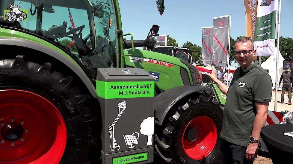 100% Elektrische Hue-trac 314 Vario