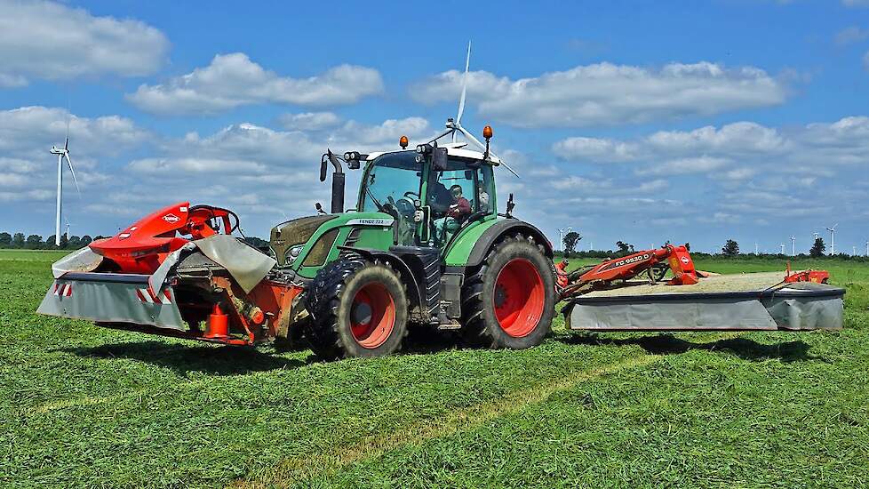 Gras Maaien | Fendt 722 Vario + Kuhn | 2025