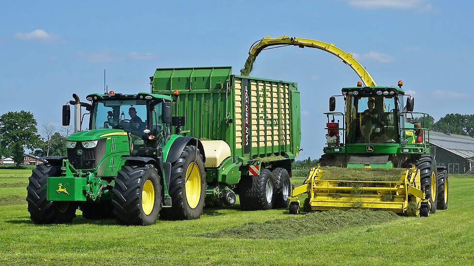 Gras Hakselen | John Deere 7480i | Van den Top | 2025