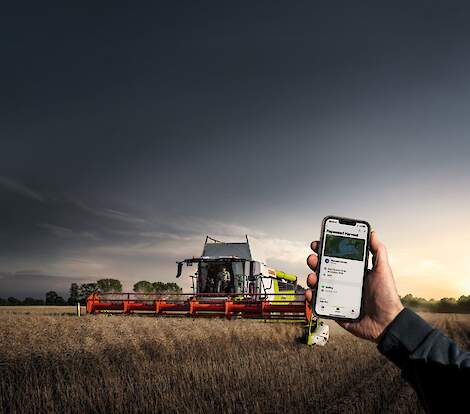 Met Claas connect kan ook bij de Lexion intuïtief en geautomatiseerd machine- en datamanagement worden gerealiseerd met verschillende licenties en opties.