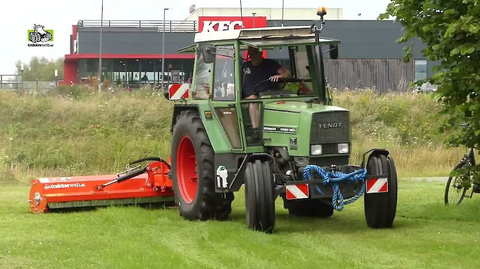 Eerste inzet van de Boxer AGF 200 Pro klepelmaaier