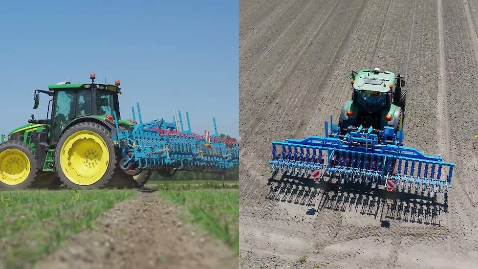 Lemken EC Weeder 3 bed uien-schoffelmachine