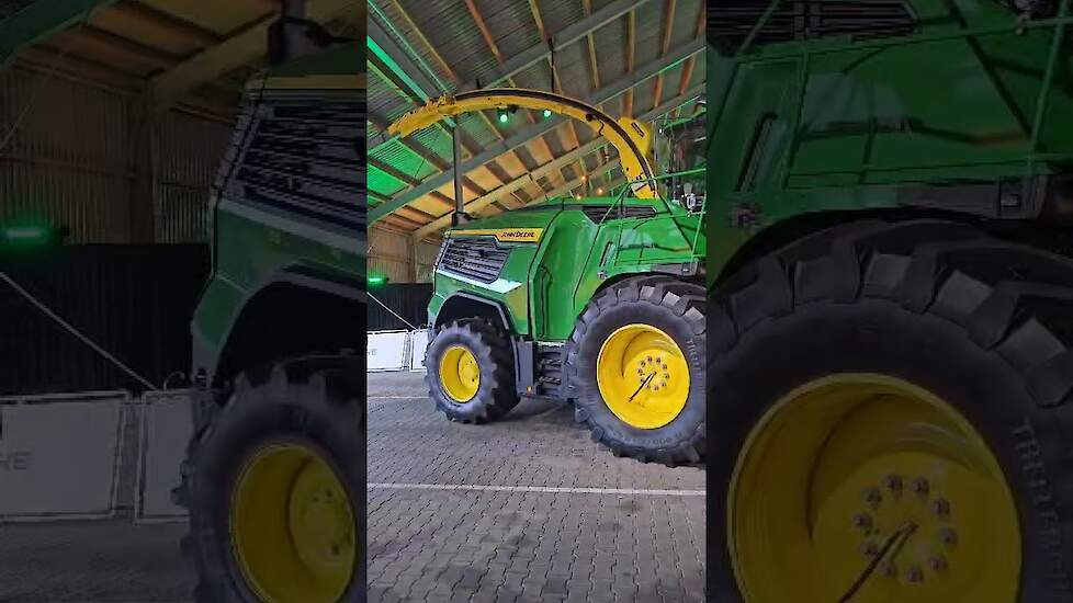 De nieuwe F8 en F9 zelfrijdende veldhakselaars van John deere #johndeere