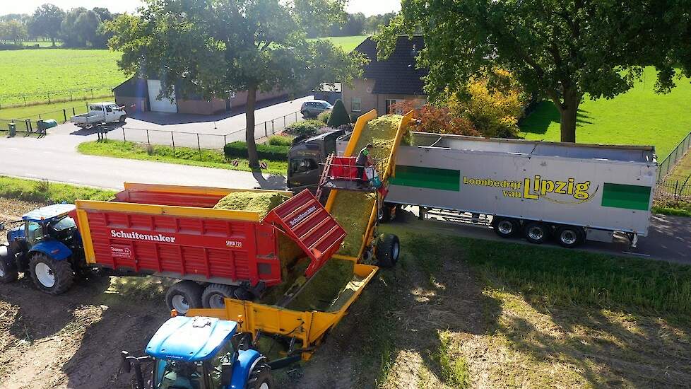 Toonen BV benut overlaadband voor sneller en schoner maïstransport
