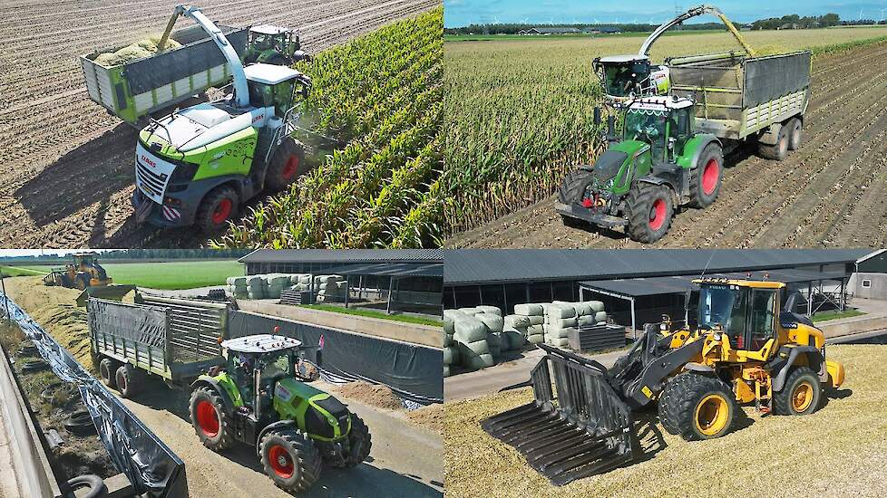 Mais Hakselen 2025 | Claas Jaguar 960 + Fendt + Volvo | B. Hut