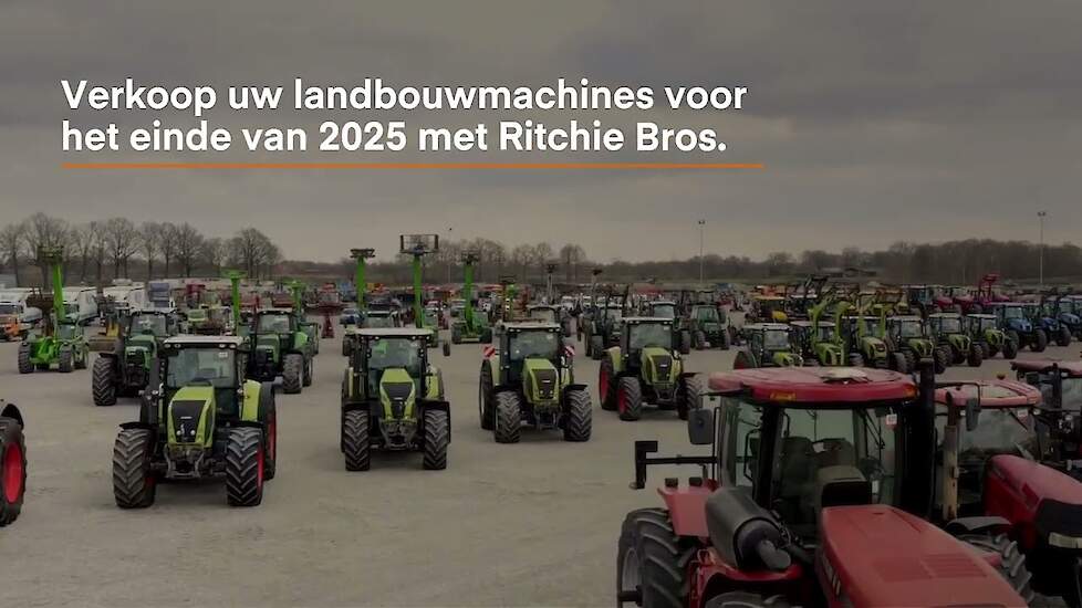 Verkoop uw gebruikte tractor, combine Ritchie Bros. Meppen veiling op 19 en 20 november!