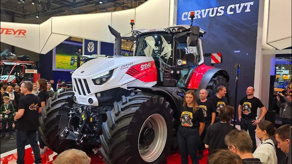 Steyr introduceert revolutionaire nieuwe tractorcategorie Agritechnica 2025 - Steyr Cervus