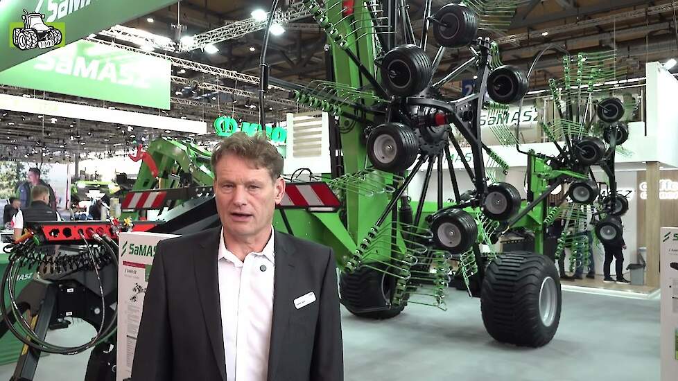 Veel prototype nieuws bij SaMASZ op Agritechnica 2025