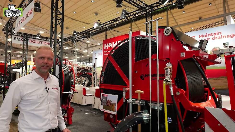 Homburg met de Handler premixers en Homburg drainagereinigers Agritechnica 2025