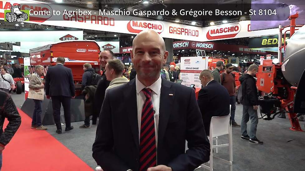 Maschio Gaspardo kondigt nieuw partnership aan tijdens Agribex