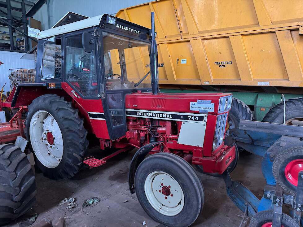 Met International heeft Frank ook wel wat en dat dateert vooral uit de tijd dat zijn vader er op zijn bedrijf een had, eerst een 644 en later deze 744.