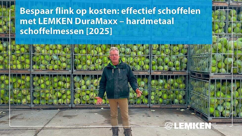Bespaar flink op kosten: effectief schoffelen met LEMKEN DuraMaxx &ndash; hardmetaal schoffelmessen [2025]