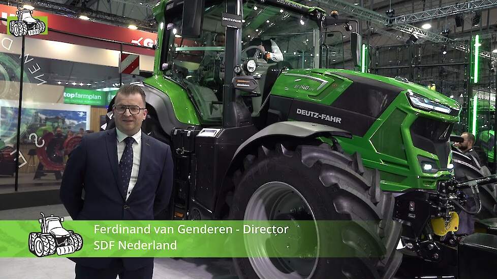 Deutz-Fahr verrast met nieuwe 8 TTV-serie op Agritechnica 2025