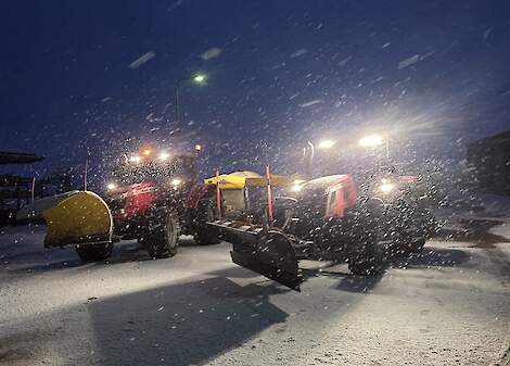 Daamen Grondverzet en Loonbedrijf in actie in de gemeente Berg en Dal.