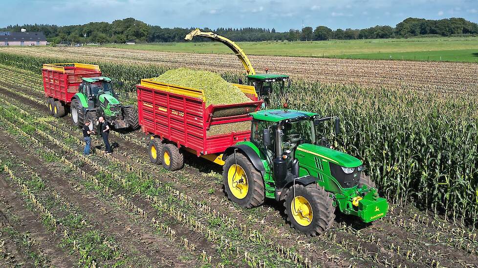 Mais Silage 2025 | John Deere + Deutz-Fahr | Van den Top