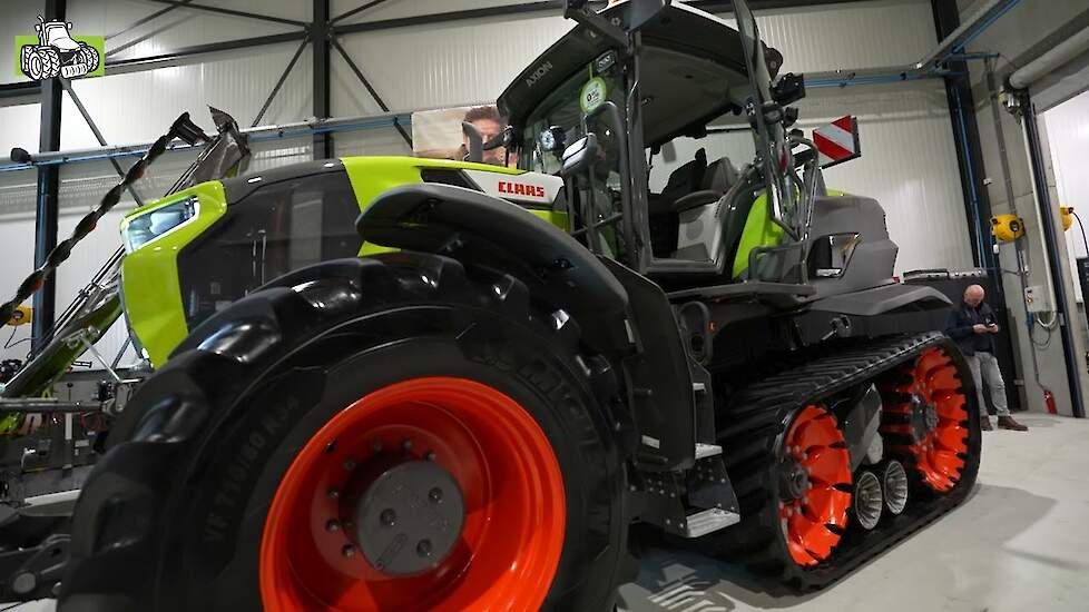Nieuwe Trac Claas Axion 9-serie, vijf modellen van de 9.330 (330 pk) tot de 9.450 (450 pk)