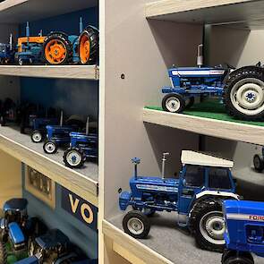 Op de eerste etage van het museum staat de verzameling trekkermodellen van Jan Pels.