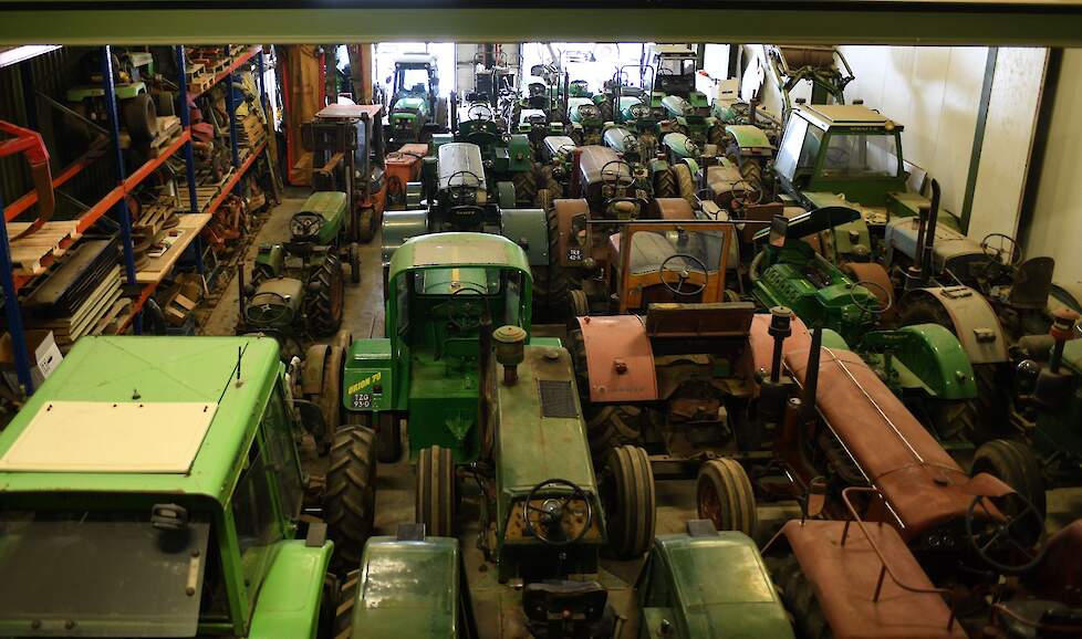 Een schuur vol met Deutzen.