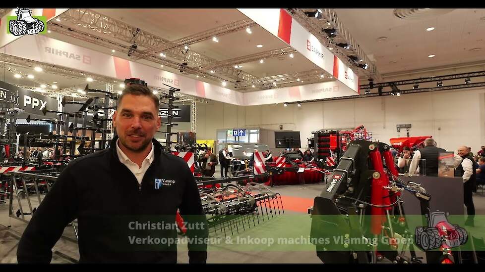 Saphir op Agritechnica sterke en slimme techniek voor de praktijk