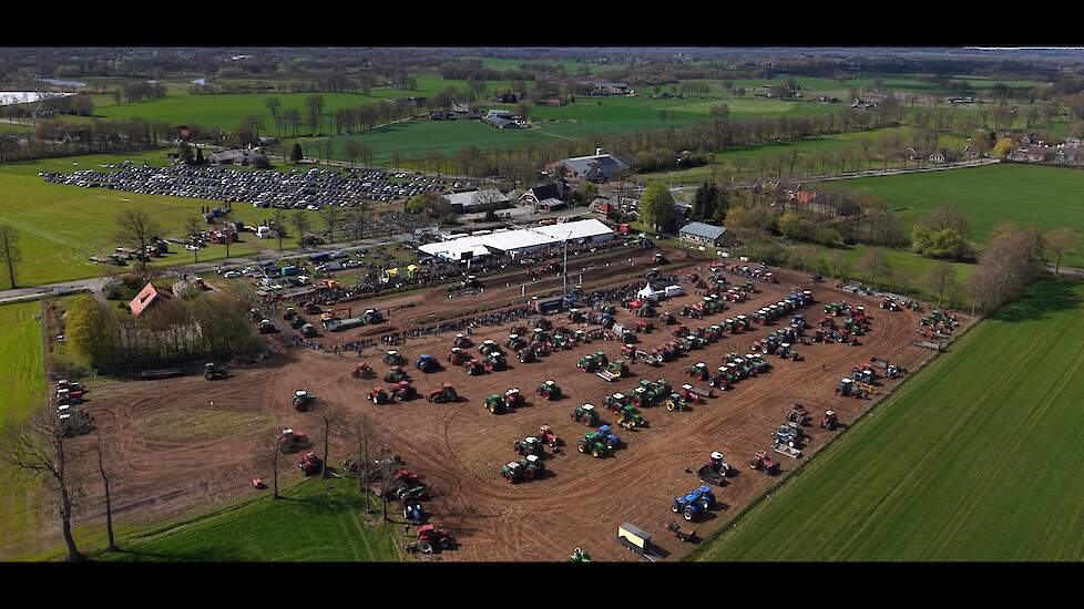 Adrenaline bij de Trekkerslep op Paasmaandag in Marle