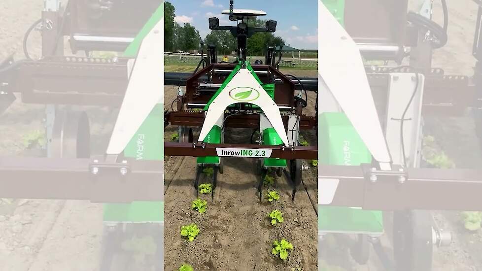 InRowING schoffelmachine van Farm-ING