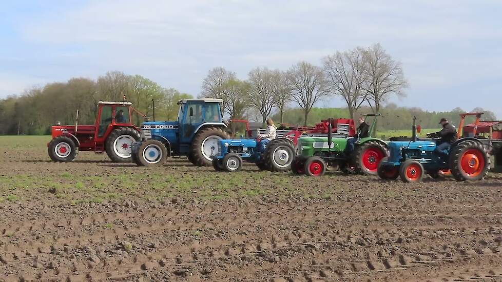 Werkdag mest verspreiden met oldtimers.