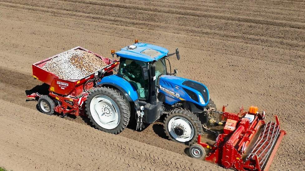 Aardappelen poten met Grimme-combinaties