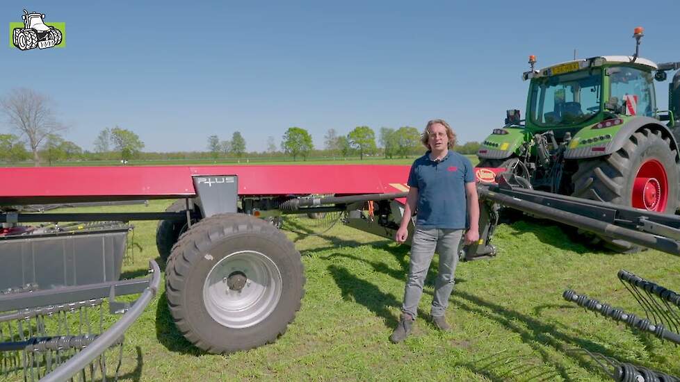 De Vicon Andex 1304 PRO PLUS vier-elementshark in actie!